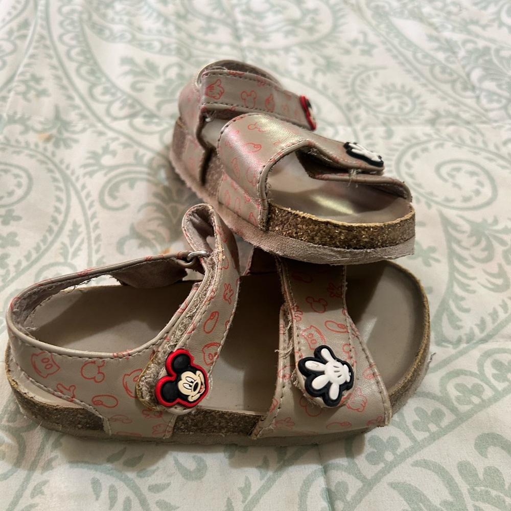 Mickey Mouse Pink Toddler Sandals - Kids Shoes